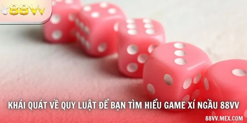Khái quát về quy luật để bạn tìm hiểu game xí ngầu 88VV